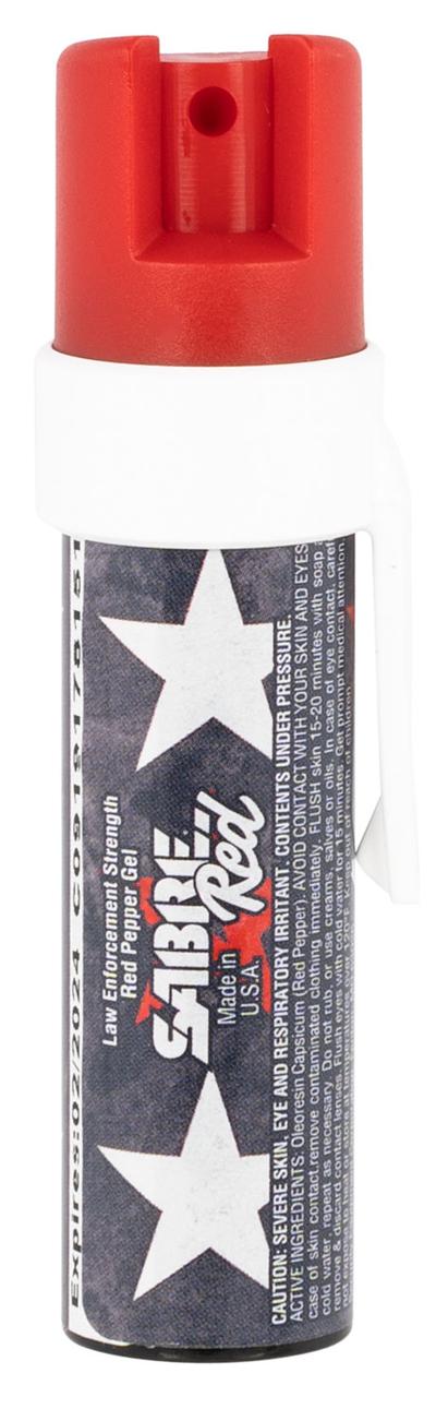 SABRE PATRIOTIC PEPPER GEL W/CLIP | 023063100432