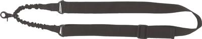 Tac Six 8910 Citadel Single Point Sling Black Webbing Bungee Style with QD Swivel  Scissor Attachment Hook 1.50 Inch W x 42 Inch54 Inch L for Rifles | 026509089100